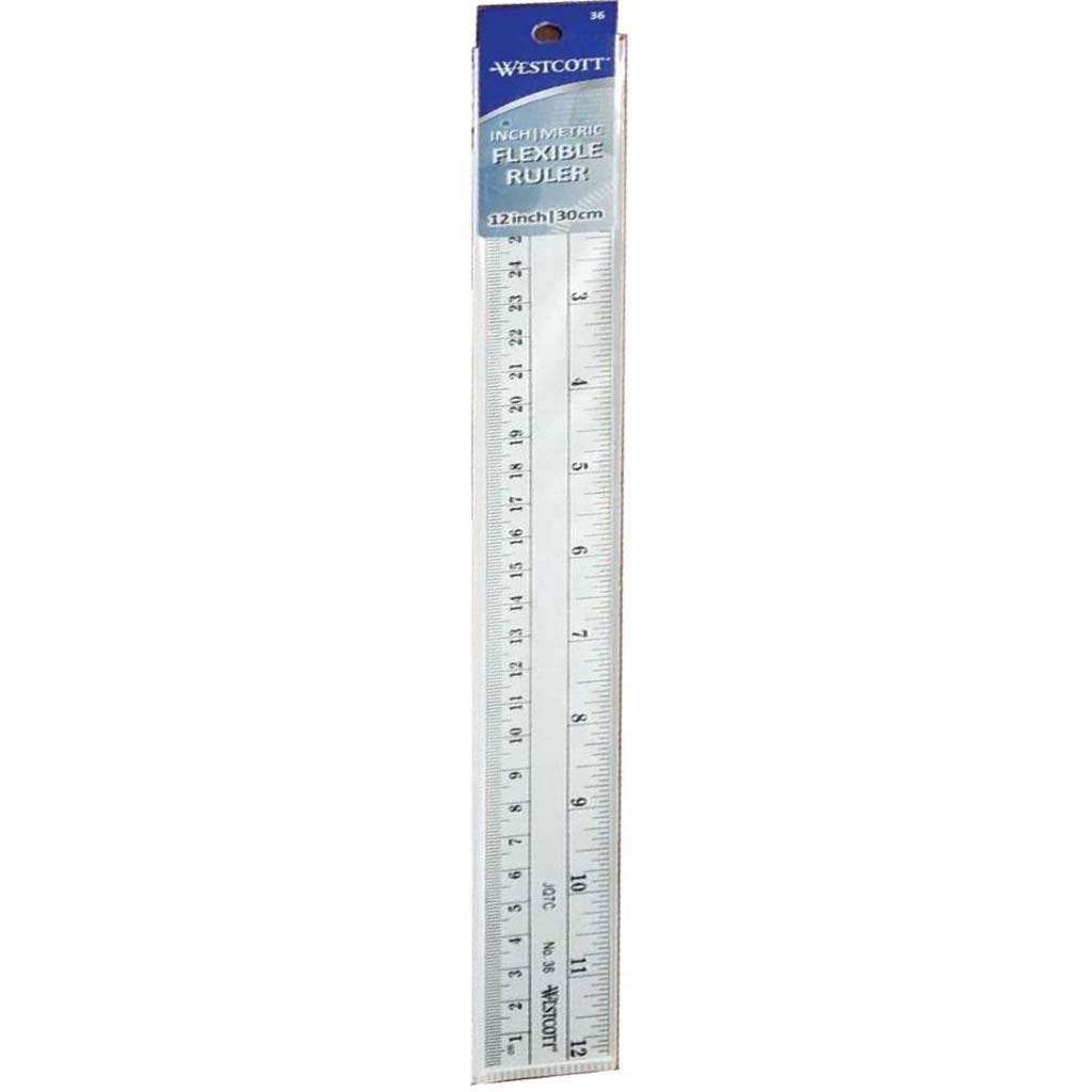 Flexible Inch and Metric Rulers