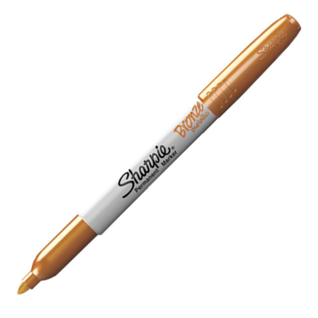 Sharpie Metallic Fine Point Permanent Marker, Bronze