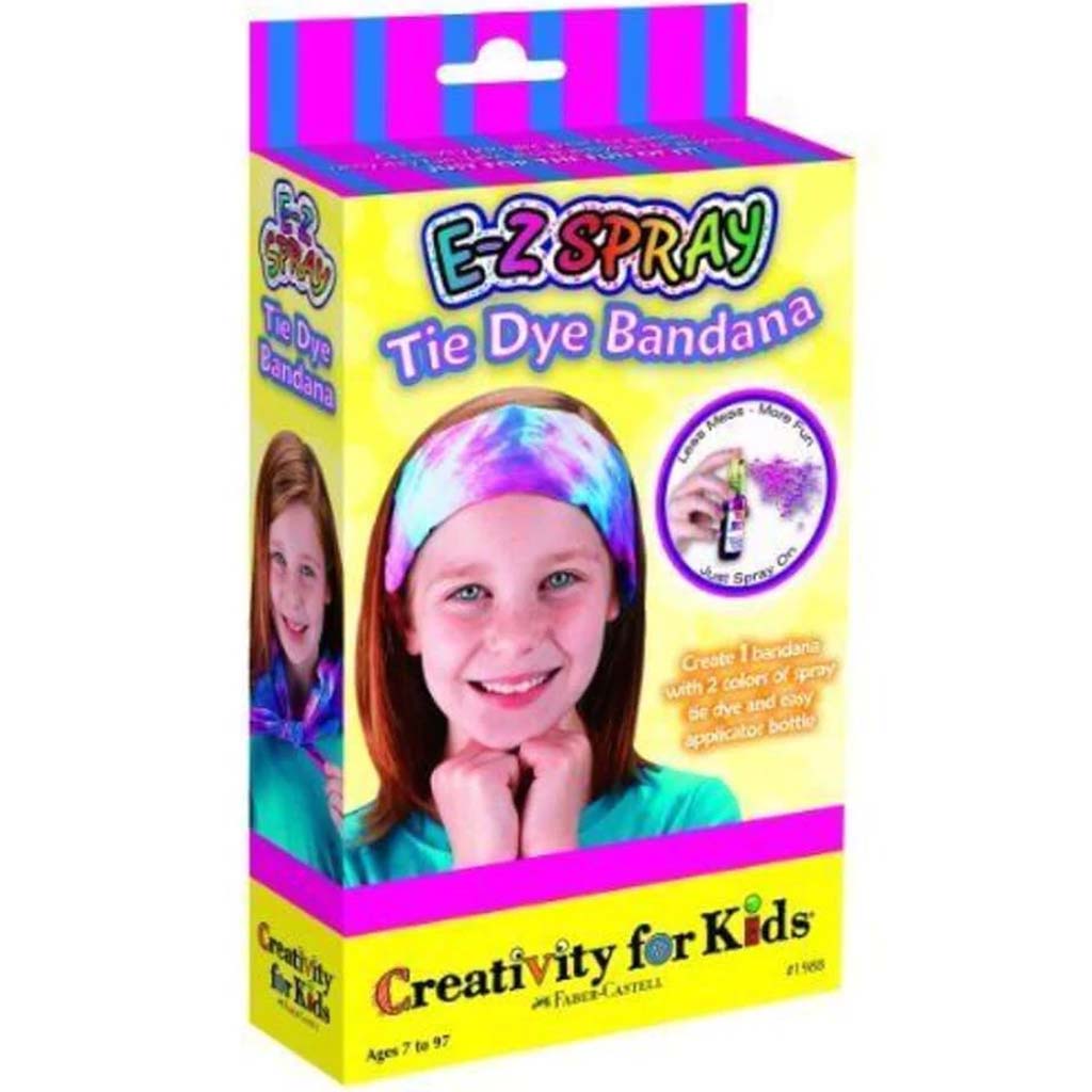 E Z Spray Tie Dye Bandana