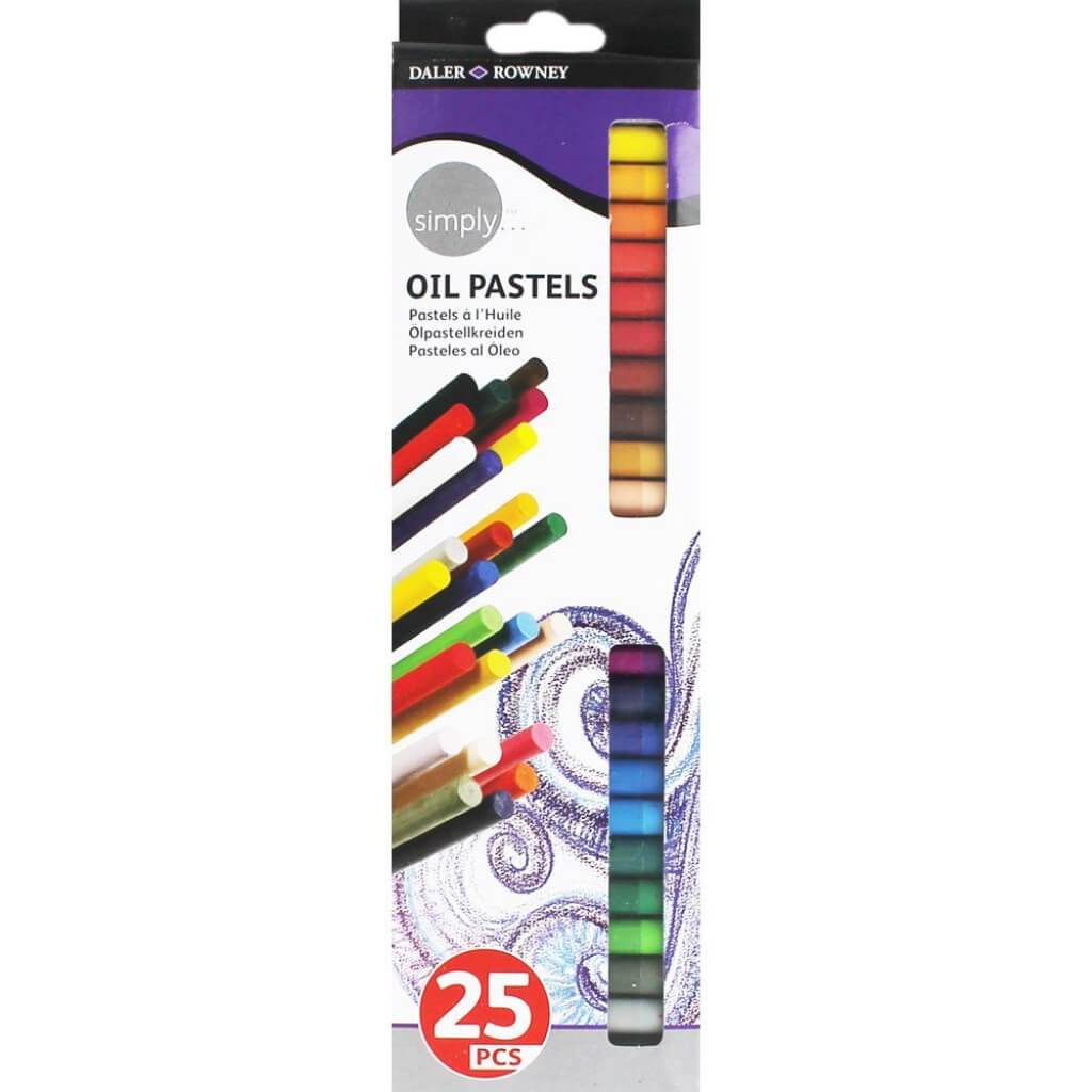 Oil Pastel Simply Set of 25