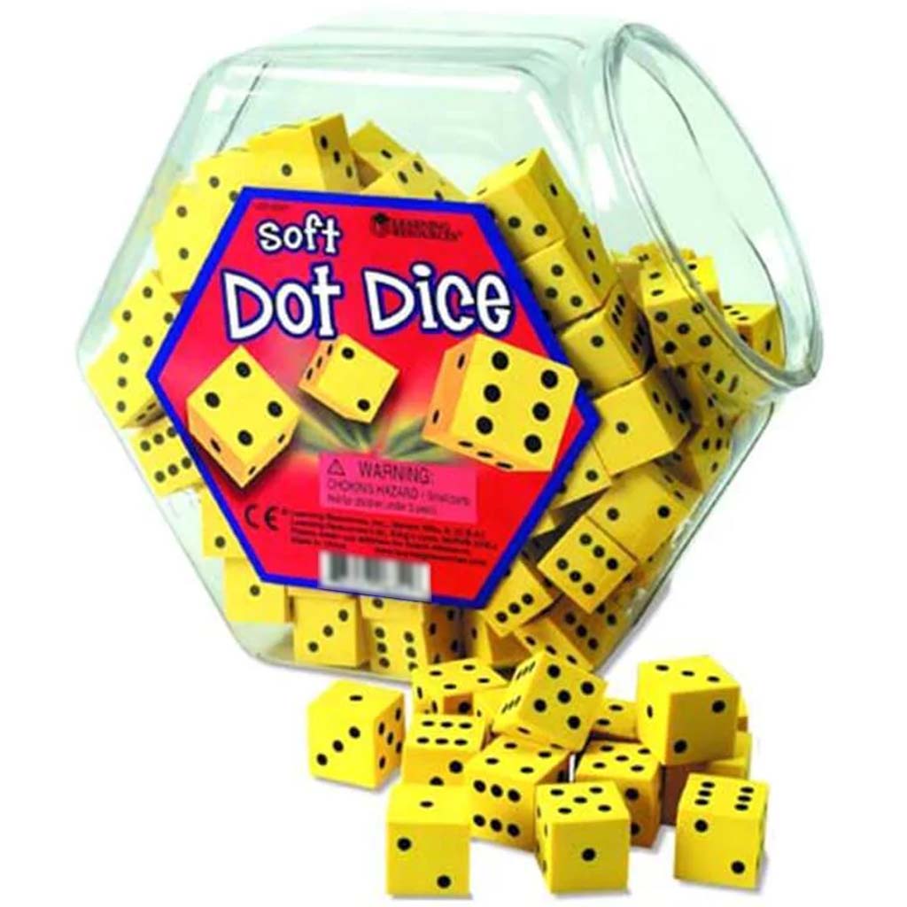 Hands On Soft Dot Dice 