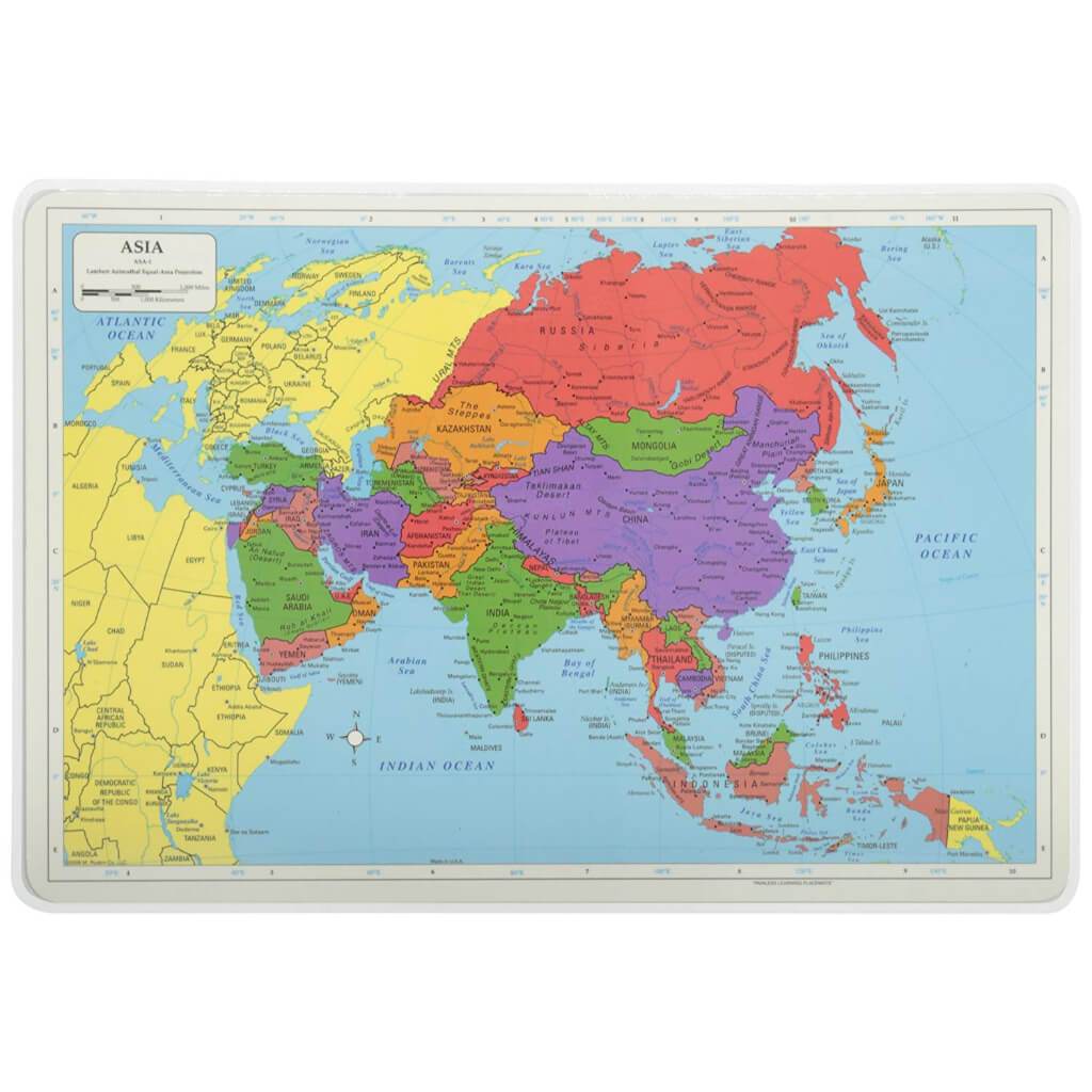 Asia Placemat 