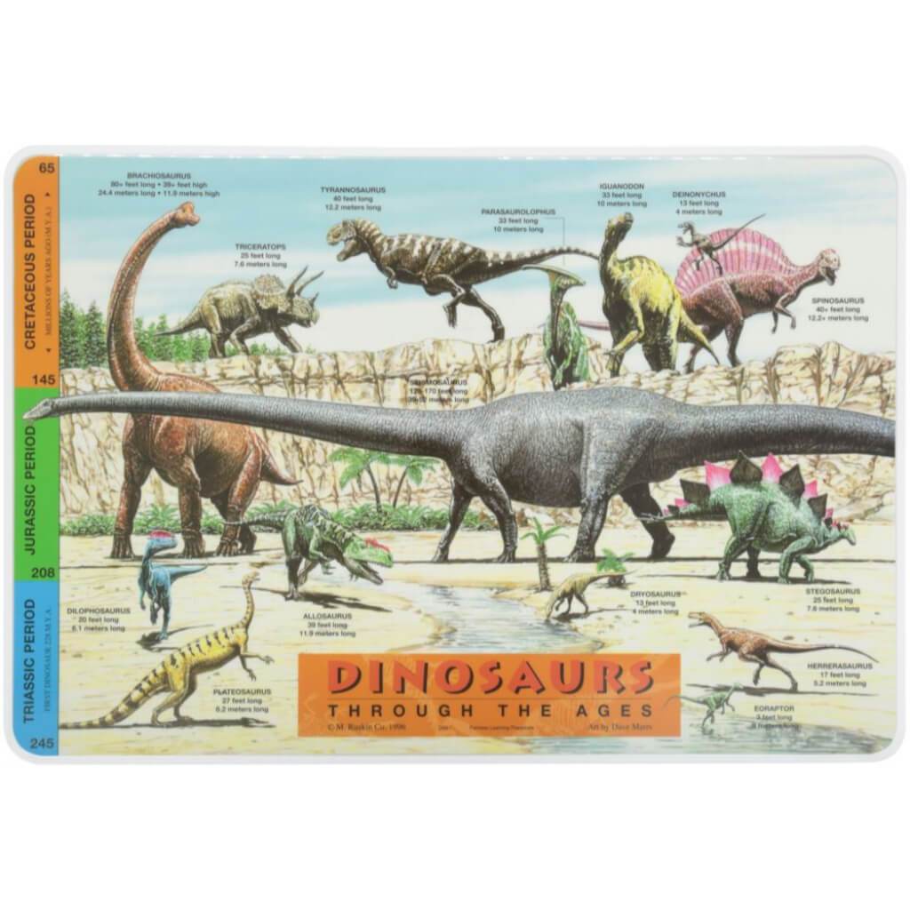 Dinosaurs Through The Ages Placemat 