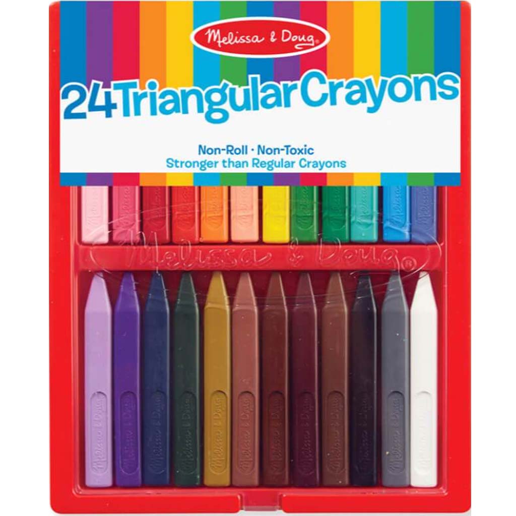 TRIANGULAR CRAYONS 24 