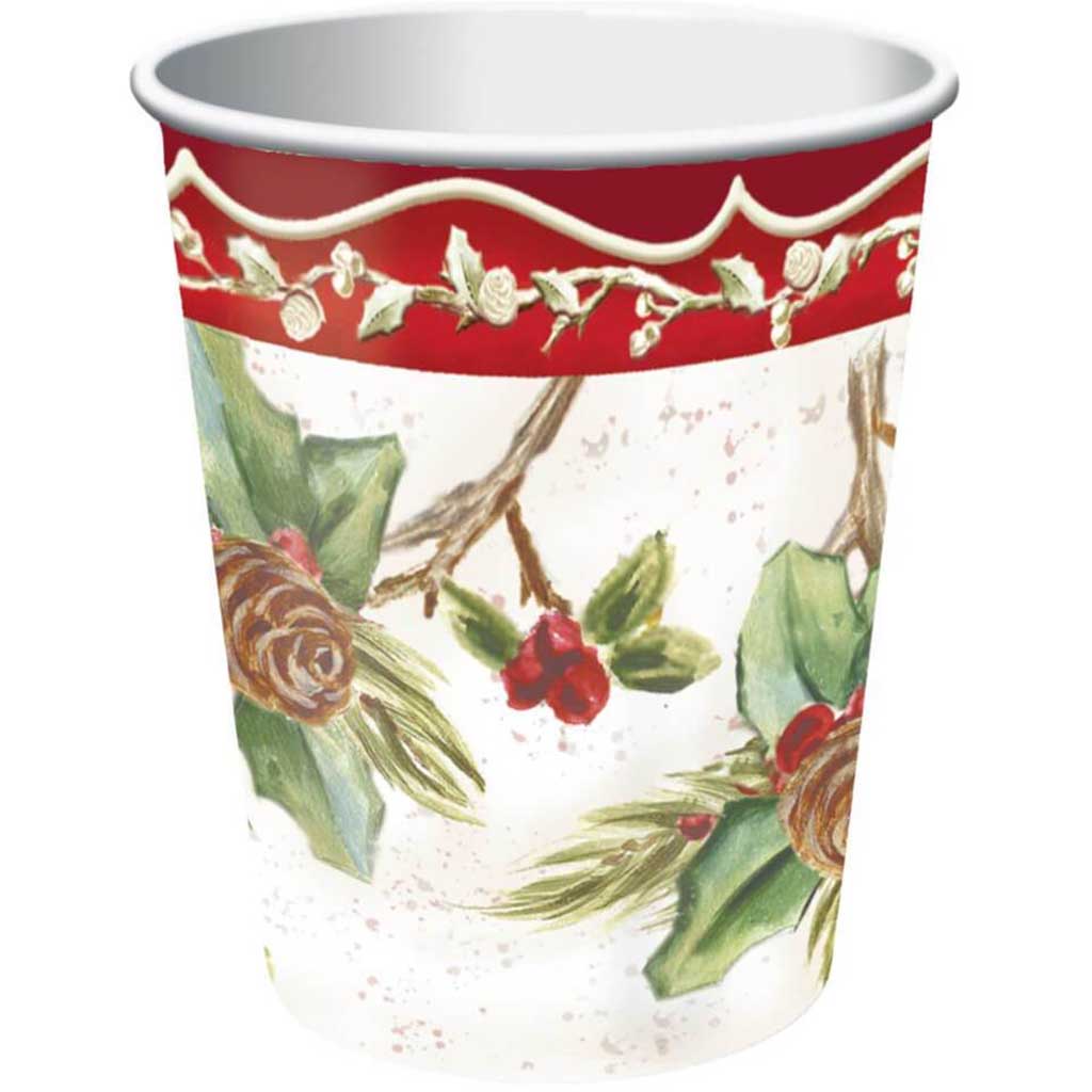 Hope &amp; Peace, Paper Cups 9oz 8ct 