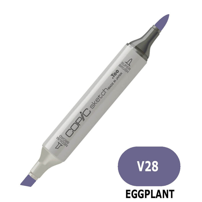 Sketch Marker Eggplant