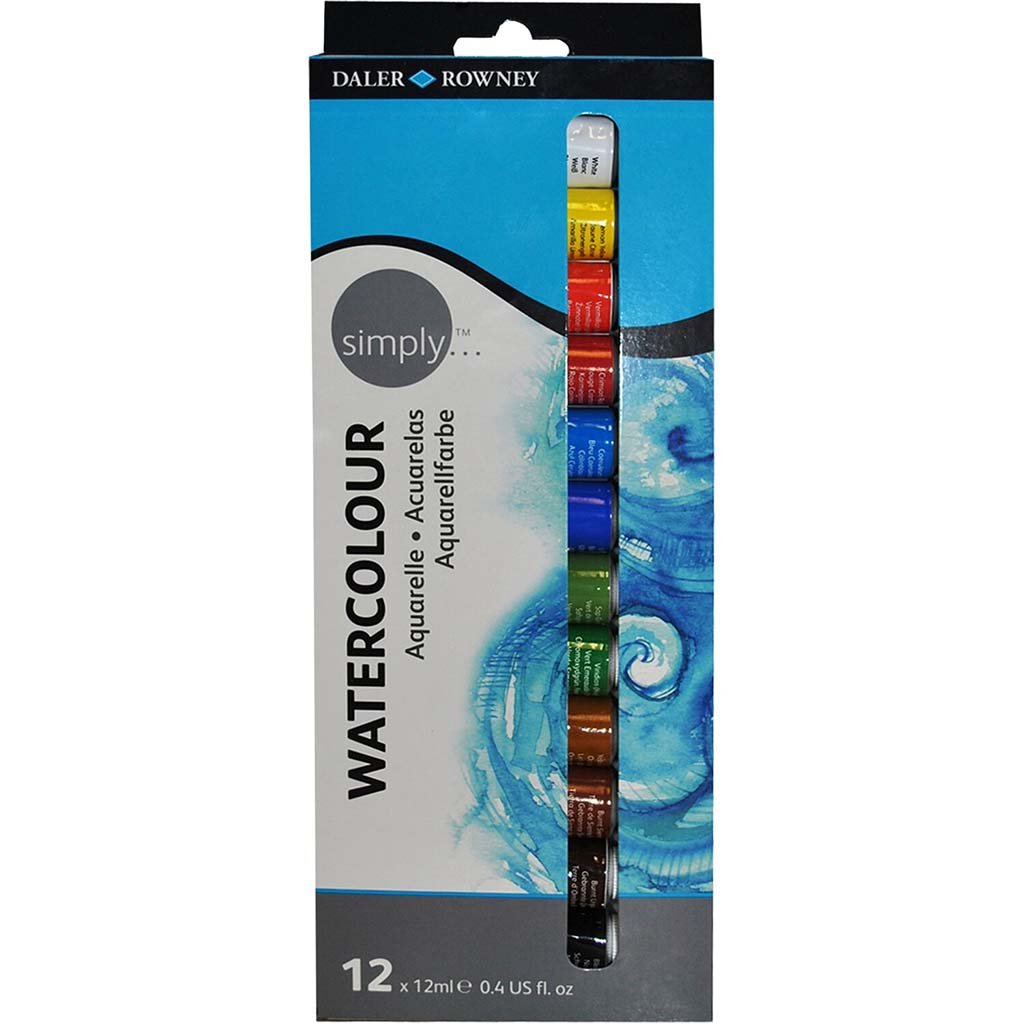 Simply Watercolors Set 12 x 12ml