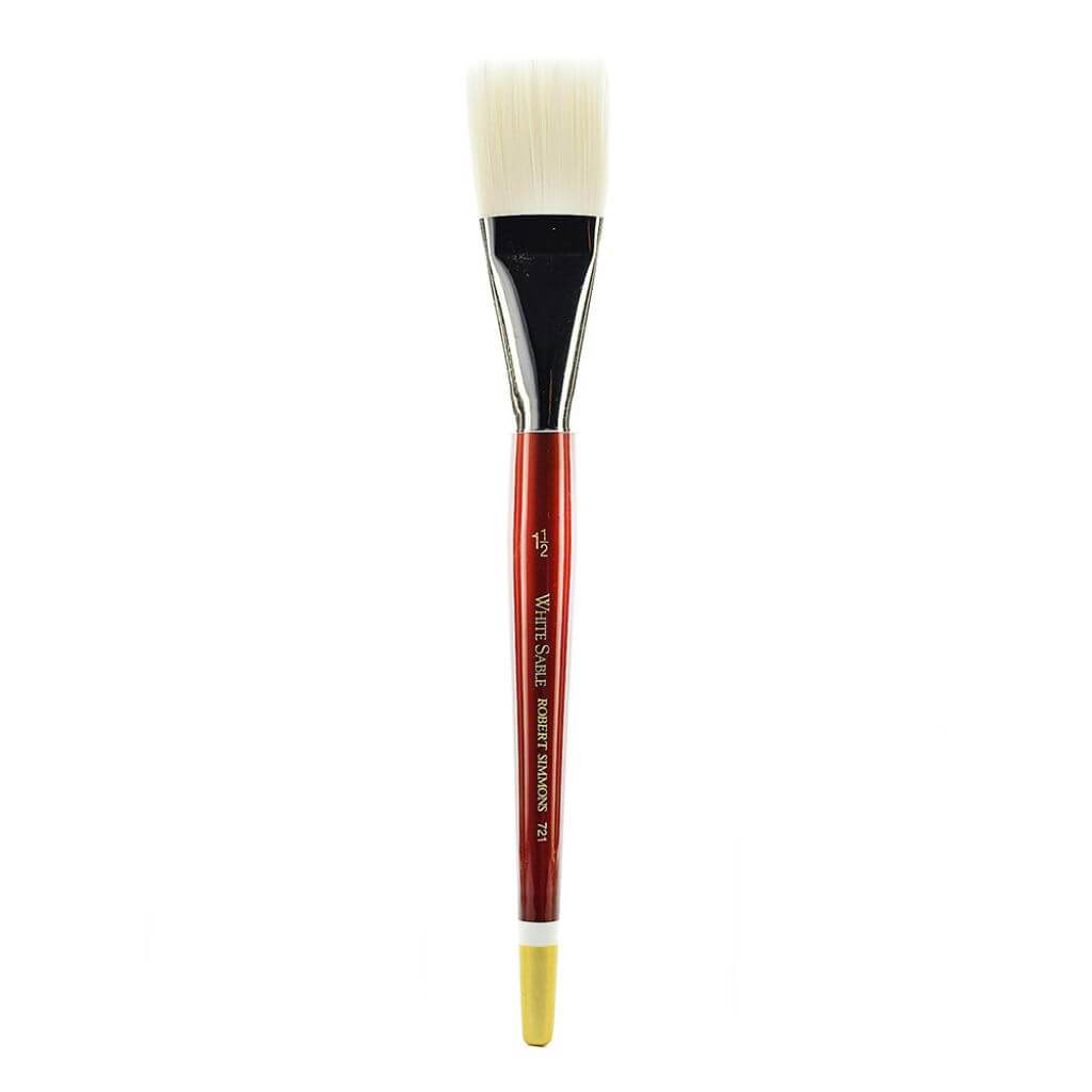 White Sable Watercolor Stroke Brushes