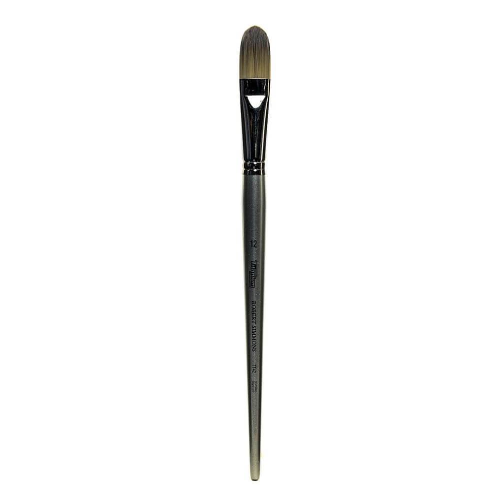 Titanium Filbert Brushes