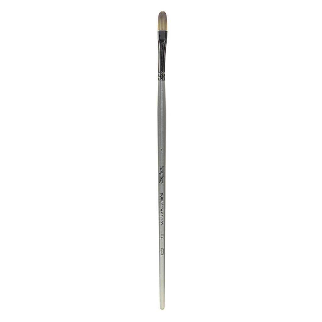 Titanium Filbert Brushes