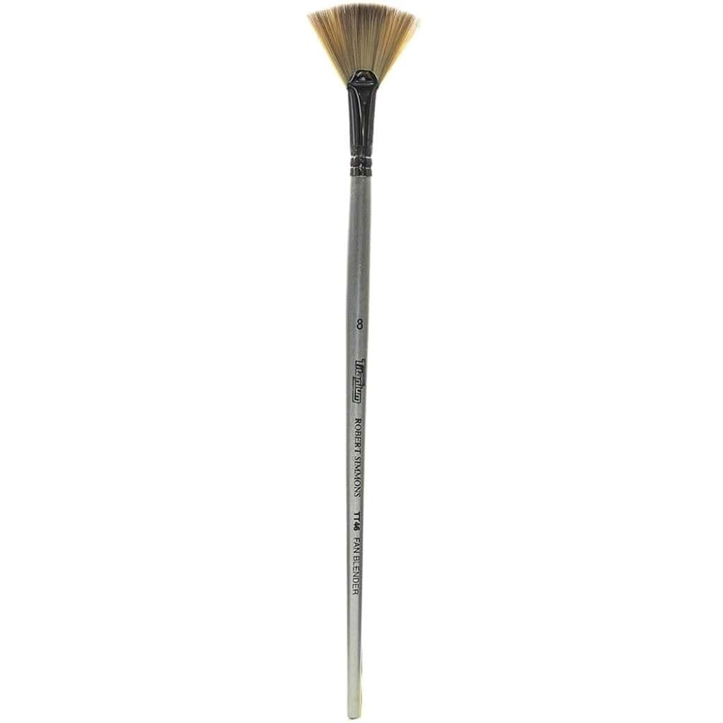 Titanium Fan Brushes