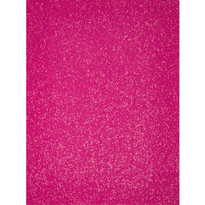 Felt Sheet Glimmer 09 x 12in Fuschia