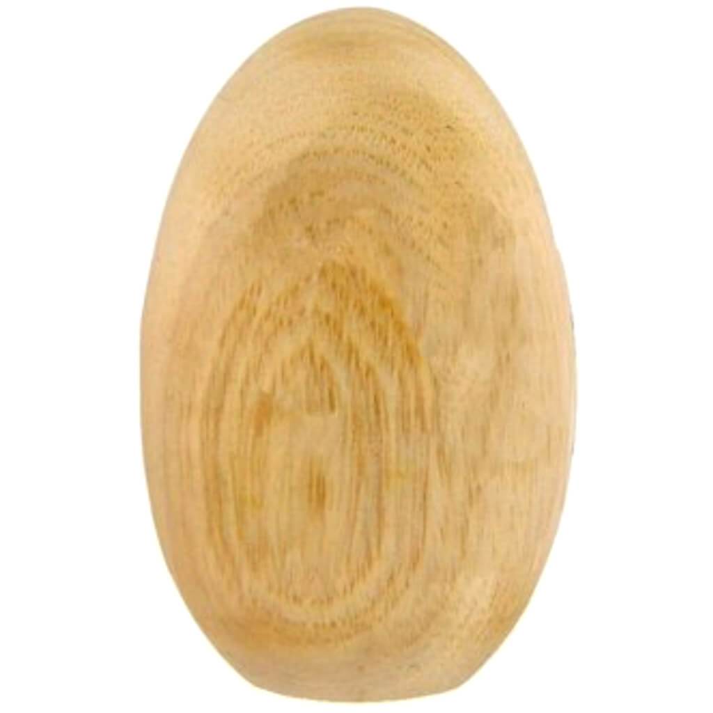 Wood Goose Egg 2-3/4in x 4-1/4in