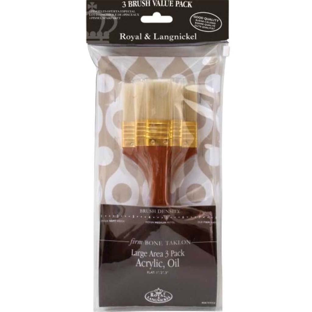 Long Handle Bone Taklon Flat