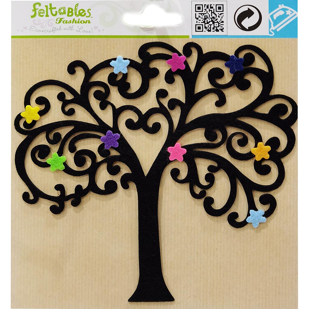 Feltables Silhouettes with Flowers