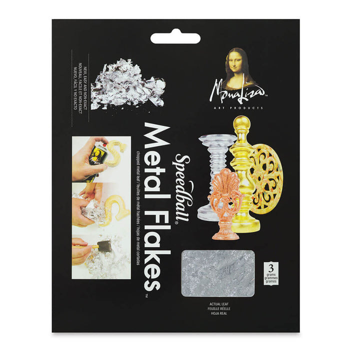 Metal Flakes Silver 3g