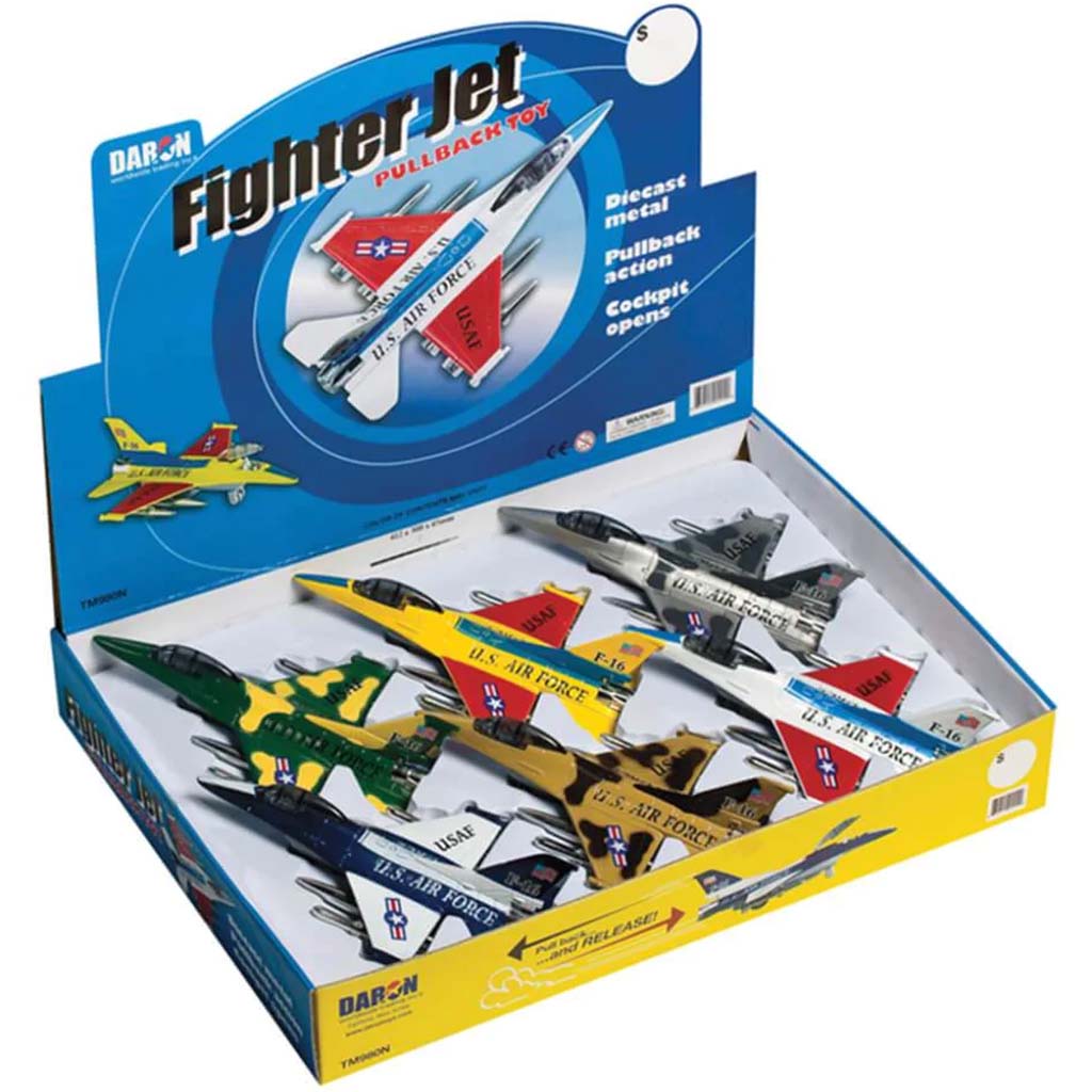 Fighter Jet Pullback Toy (Per Pc) 