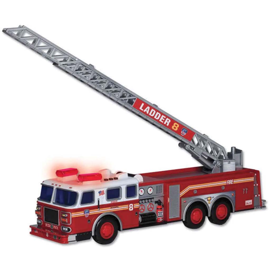 Fdny Ladder Truck W/Lights &amp; Sound 