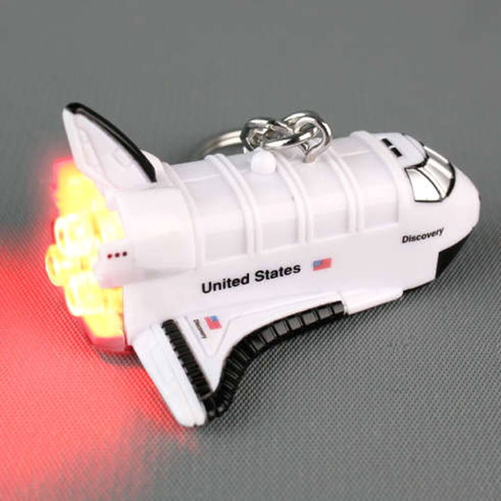 Space Shuttle Keychain W/Light &amp; Sound Discovery 