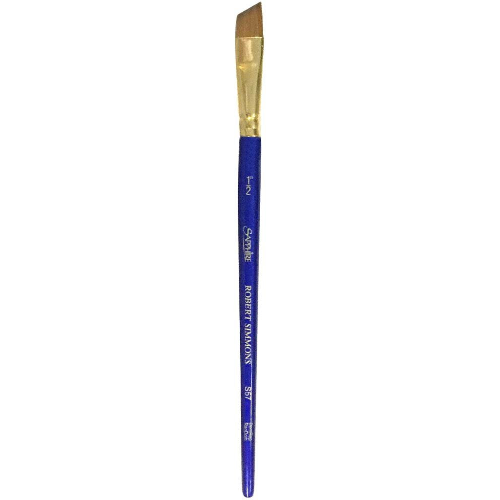 Sapphire Angle Shader Short Handle Brush Series 57