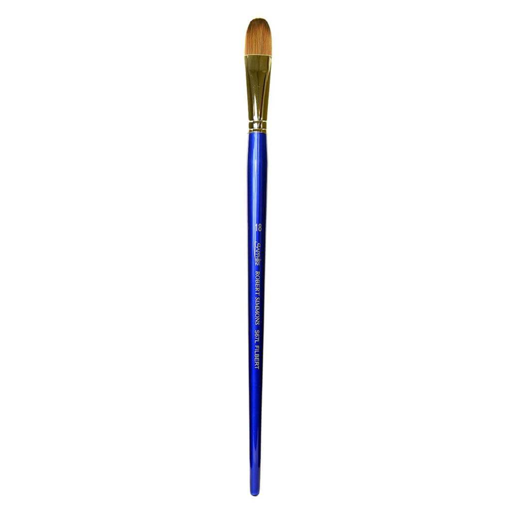 Sapphire  Filberts Brushes Long Handle Series 67