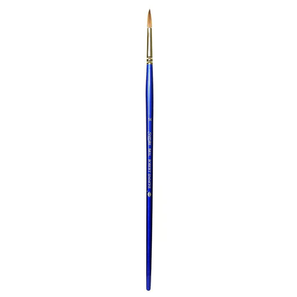 Sapphire Round Brushes Long Handle Series 61