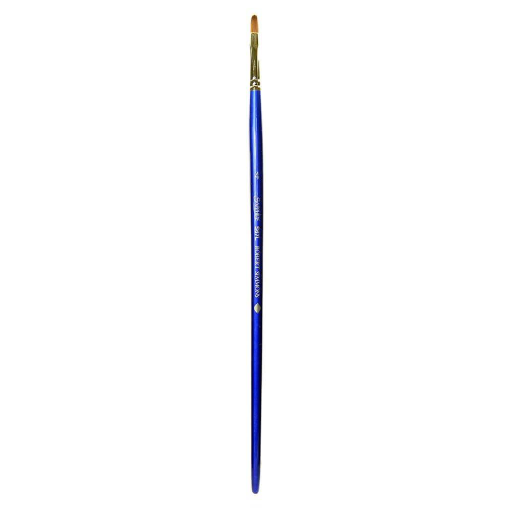 Sapphire  Filberts Brushes Long Handle Series 67