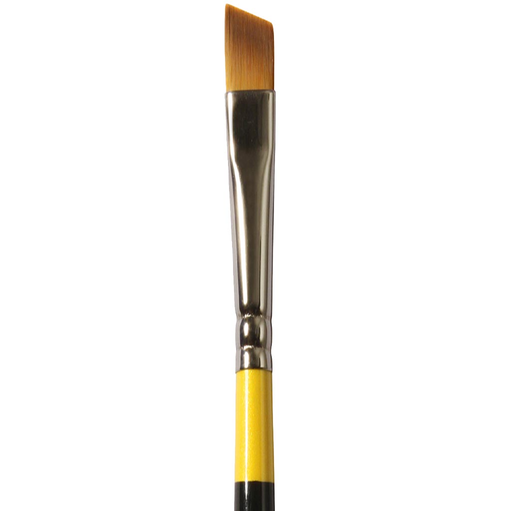 Sienna Synthetic  Brush Angle Shader 1/4in