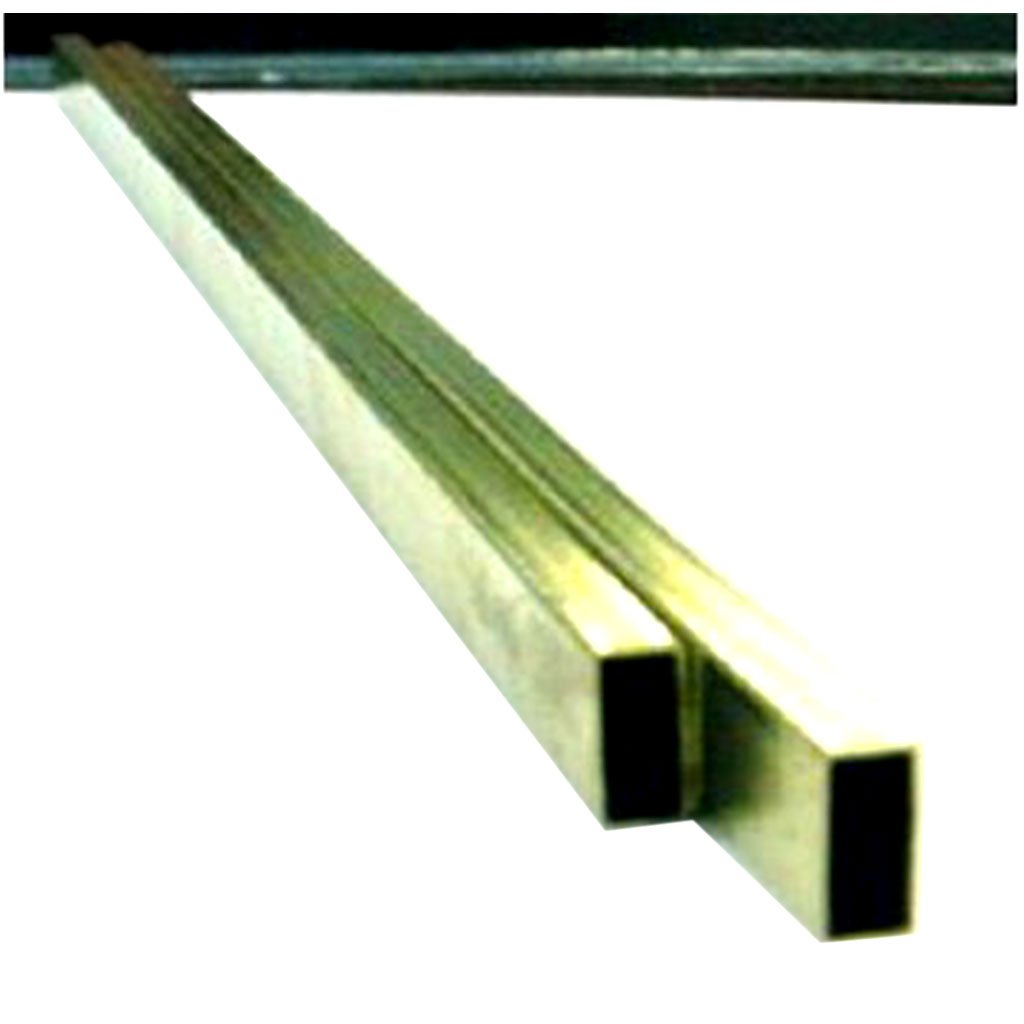 Brass Metal Tubes Rectangular
