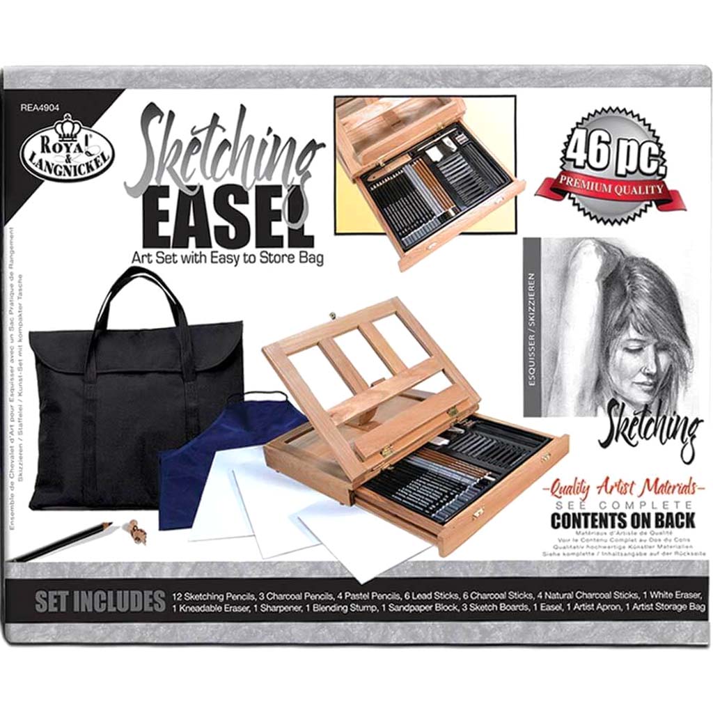 Sketching Travel Easel Set 44pc