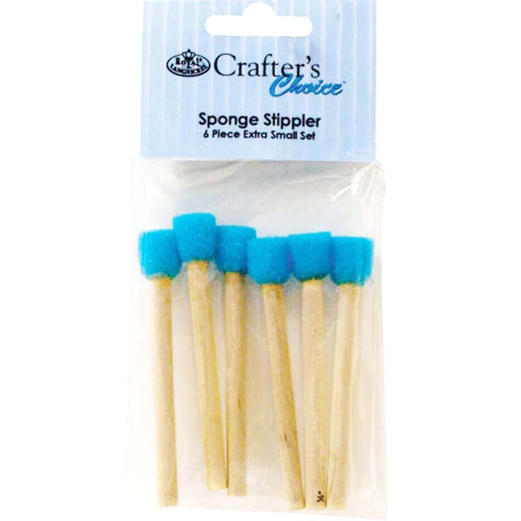 Sponge Crafting Tools Stippler Set XS 6pcs