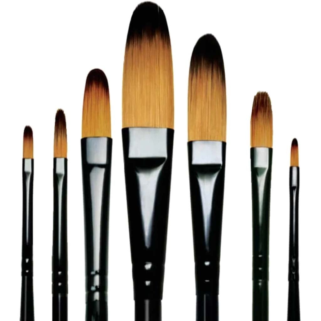 Majestic Filbert/Wash Brush Set of 7