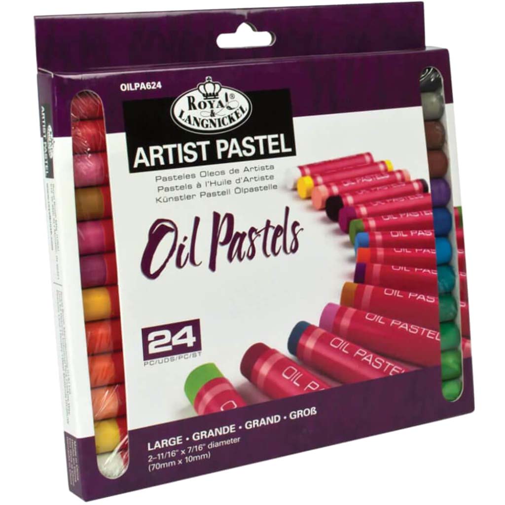 Oil Pastels Large 24pc