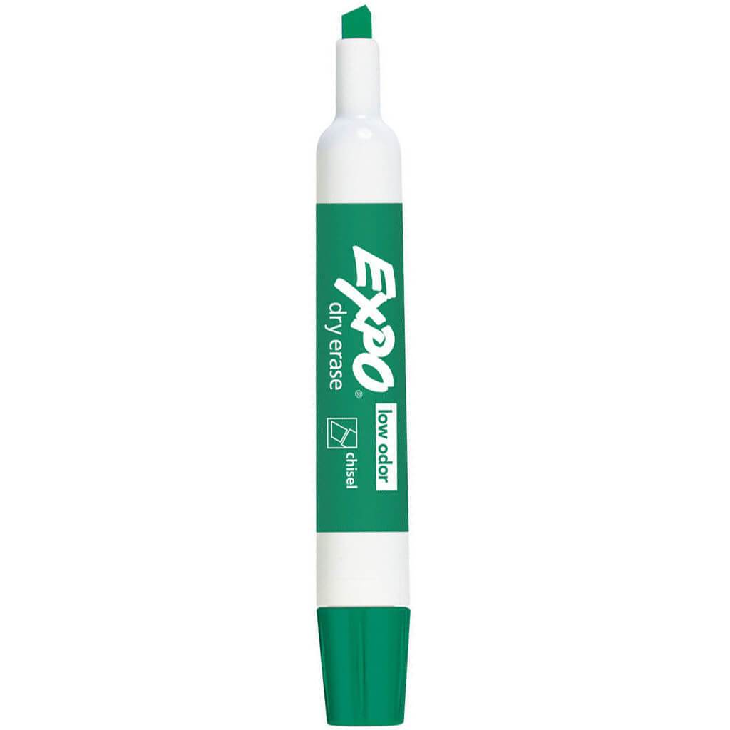 Low Odor Dry Erase Marker Chisel Tip