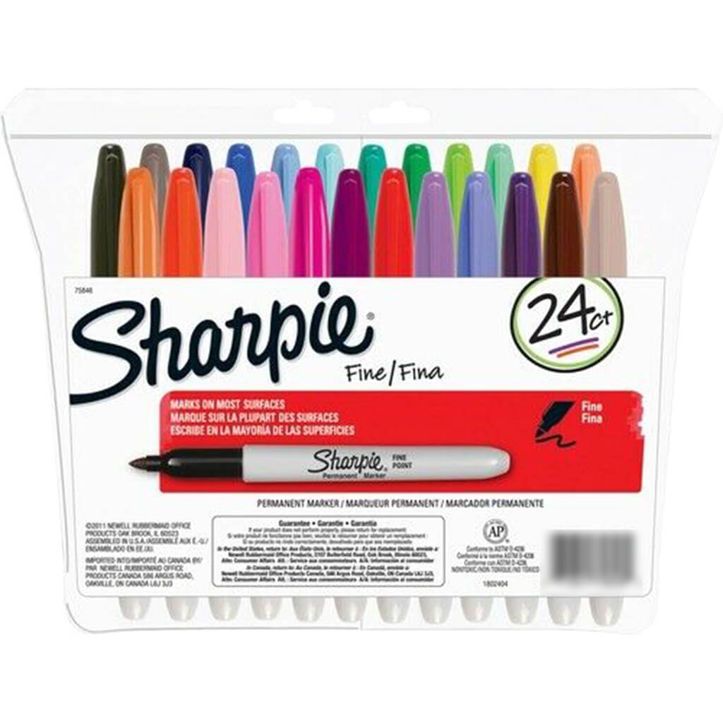 Markers 24-Color Fine Point Set