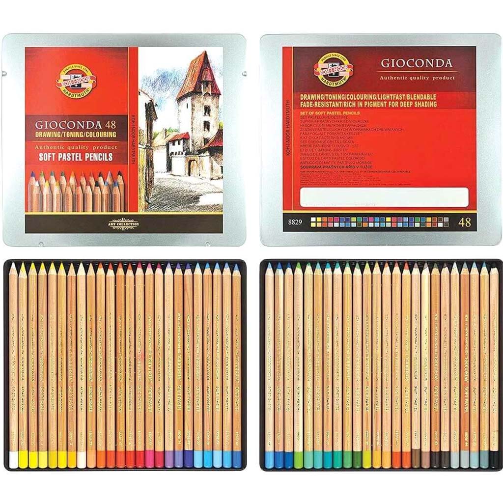 Soft Pastel Pencil Gioconda Set 48pc