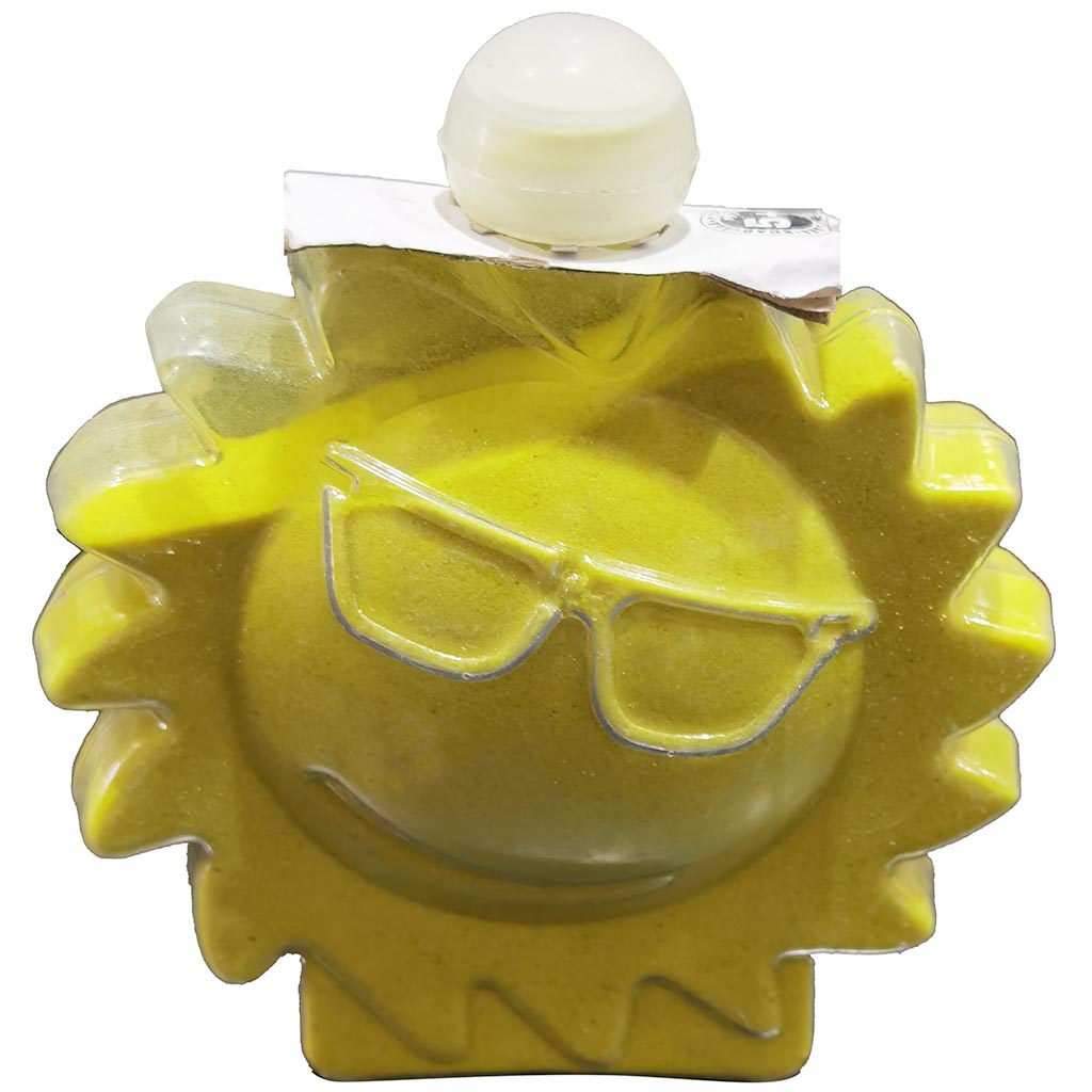 Sand Bottle Lemon Yellow