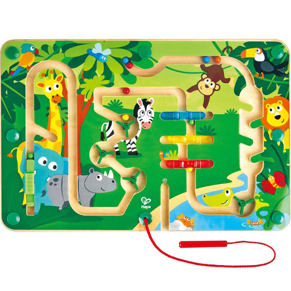 Jungle Maze Puzzle Sharpener