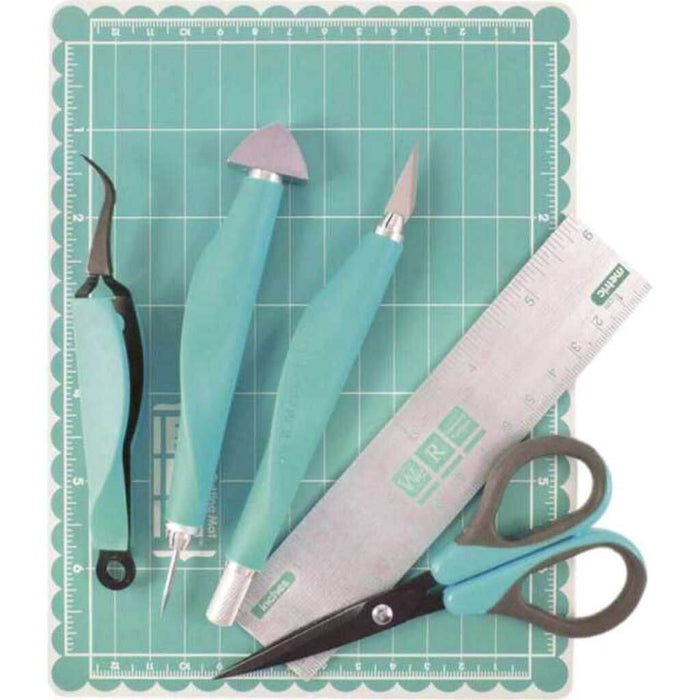 We R Memory Keepers Mini Scrapbooking Tool Kit 6 Pieces