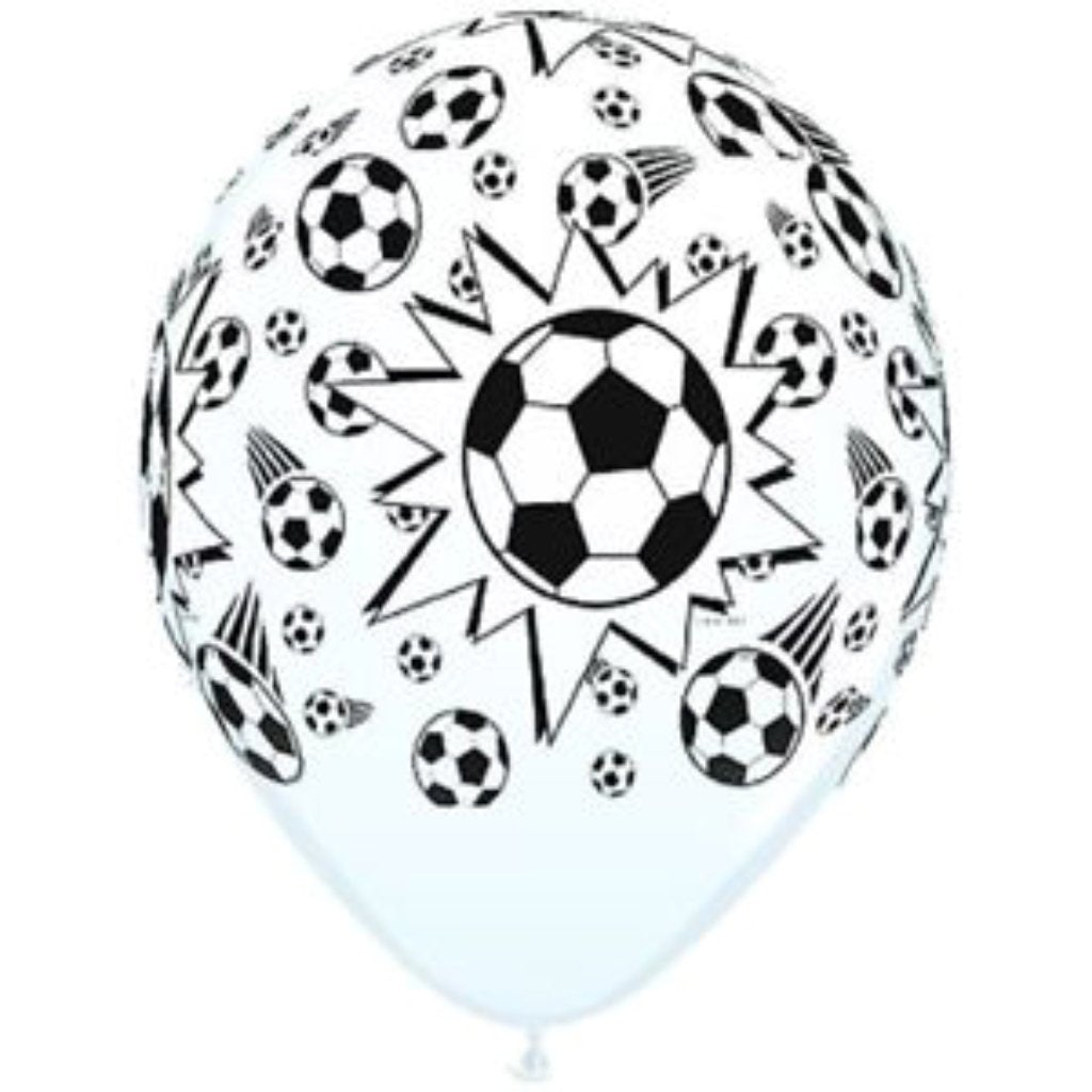 Latex Balloon Soccer Balls 11in 