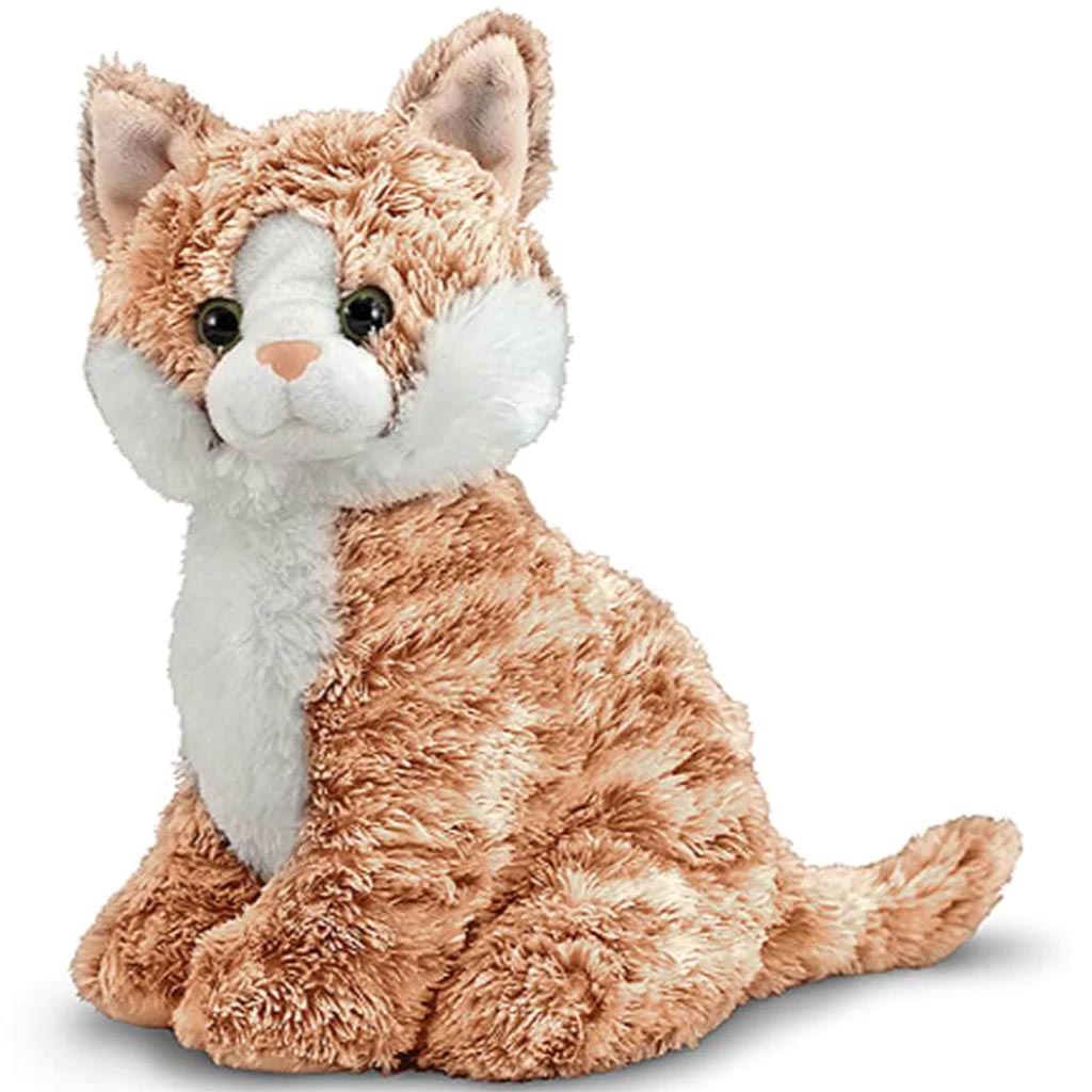 Pumpkin Tabby Cat Stuffed Animal