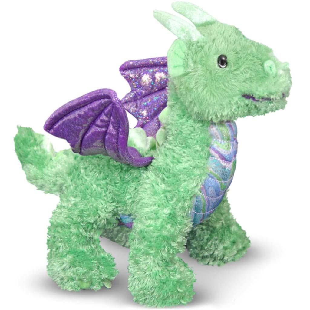 Zephyr Green Dragon Stuffed Animal