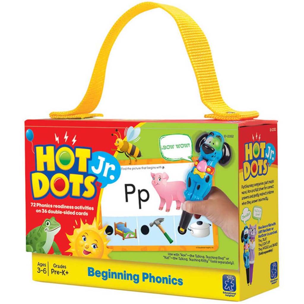 Hot Dots Jr Cards Beginning Phonics 