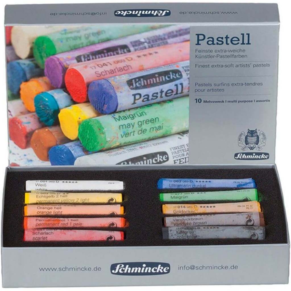 Schmincke Soft Pastel Set 10 Colors