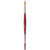 Cosmotop Spin Water Color Brush, Oval, Red Esagonal Handles