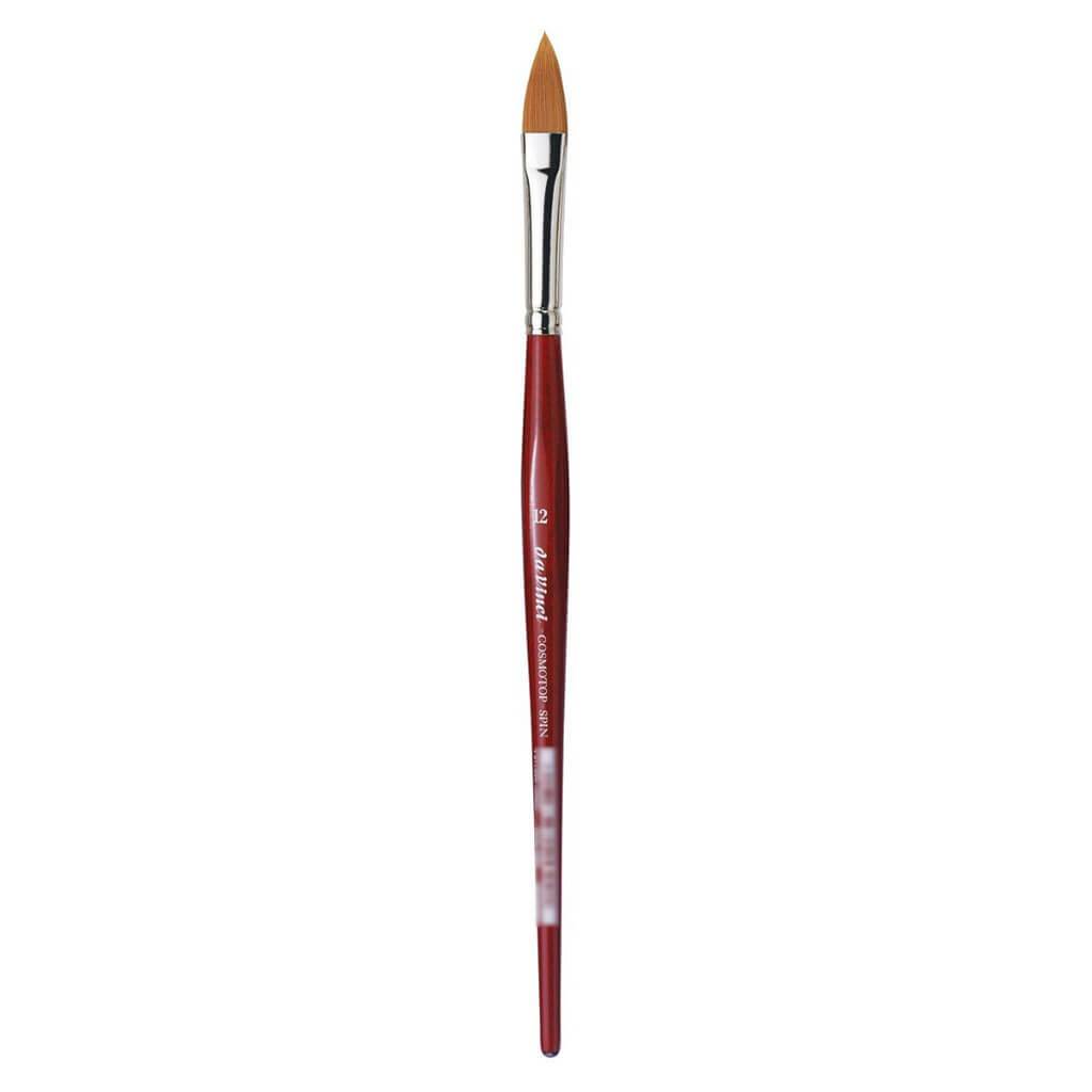 Cosmotop Spin Water Color Brush, Oval, Red Esagonal Handles