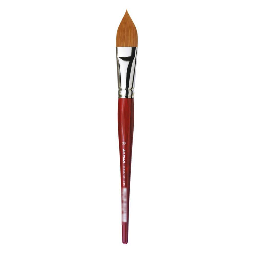 Cosmotop Spin Water Color Brush, Oval, Red Esagonal Handles