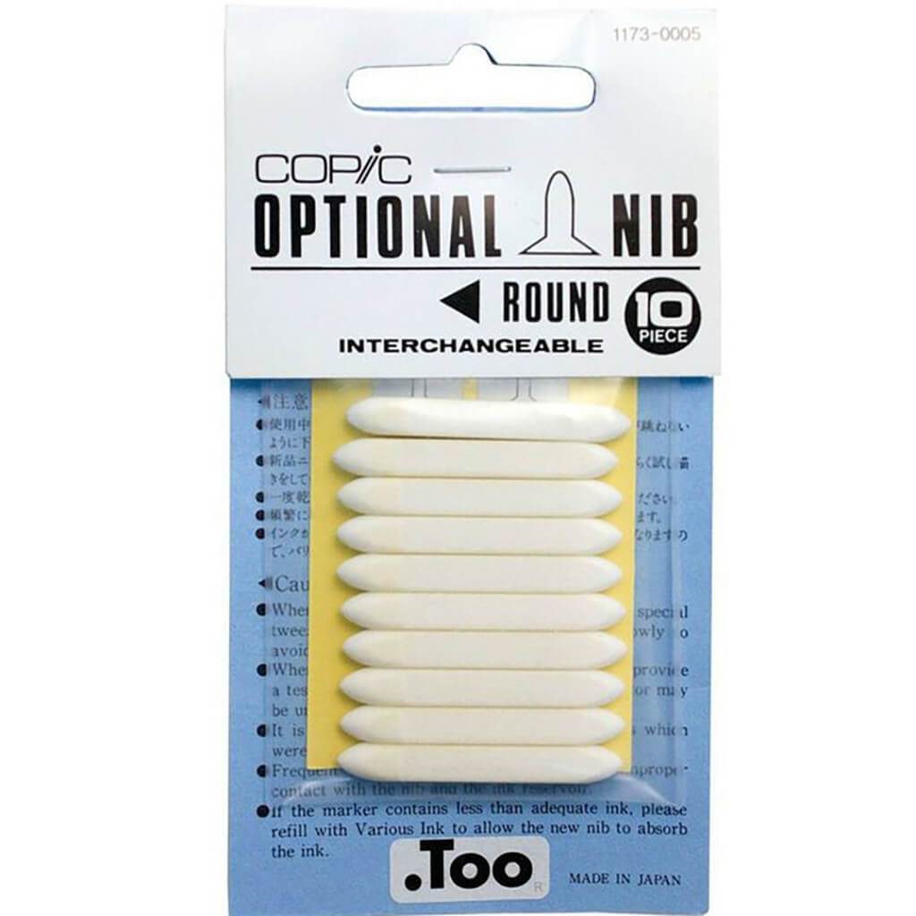 Replacement Nibs Round, Set of 10