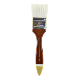 White Sable Watercolor Flat Wash Brushes