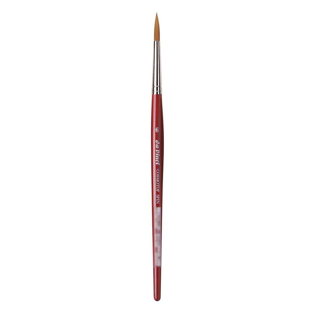 Cosmotop Spin Water Color Brush, Red Esagonal Handles